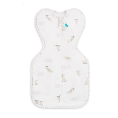 Swaddle Up™ 1.0 TOG Cotton White Cloud Bunnies