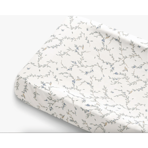 Secret Garden Changing Pad Cover - Ivory | Gooselings