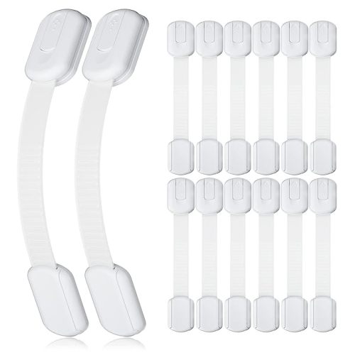 4our Kiddies 14 Pack Baby Proof Cabinet Latches