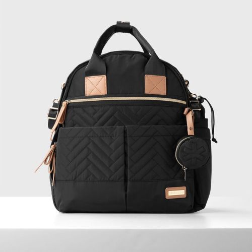 Black Suite by Skip Hop 6-in-1 Diaper Backpack Set | skiphop.com