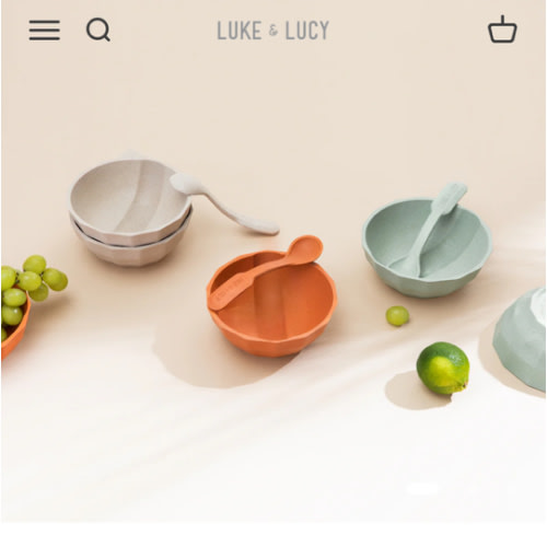Channel Bowl Mini and Pairing Spoon | Kids
