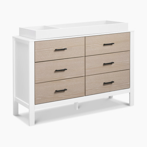 Carter's by DaVinci Radley 6-Drawer Dresser - White/Coastwood
