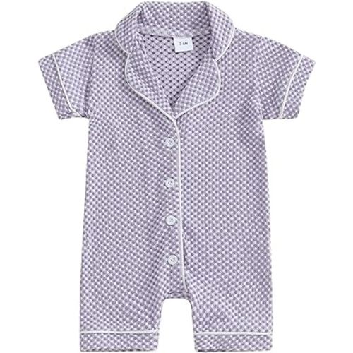 Baby Girl Clothes One Piece Romper Jumpsuit Button Down Comfy Bodysuit Romper Baby Boy Outfit Infant Clothes