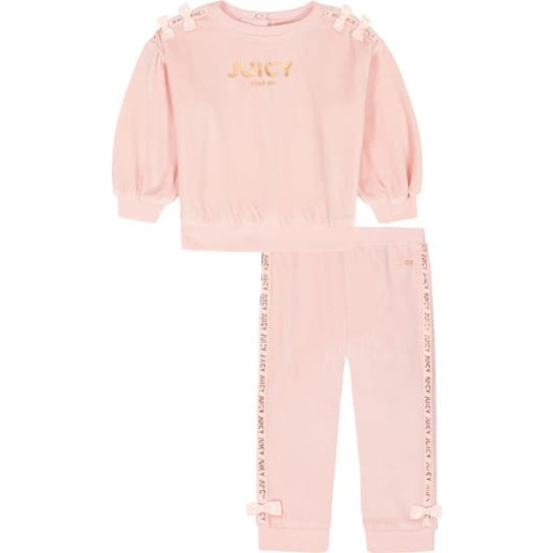 Velour Sweatshirt & Joggers Set