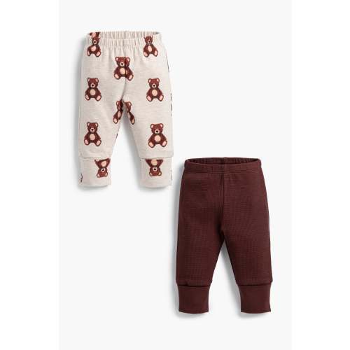 2-Pack Hello Baby Pants - Baby Teddy Bears