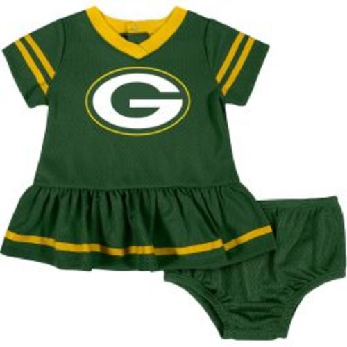 Green Bay Packers Gerber Infant Dress & Diaper Cover Set at the Packers Pro Shop