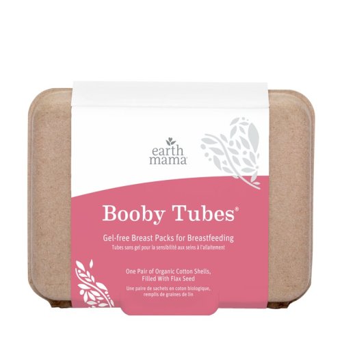 Earth Mama Booby Tubes Nursing Hot and Cold Packs for Breastfeeding
