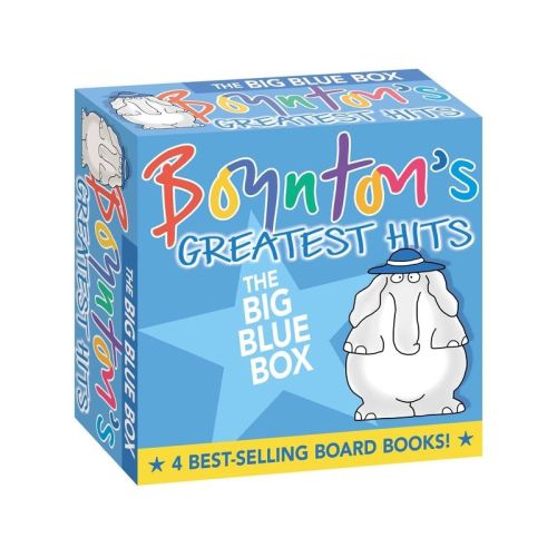Boynton's Greatest Hits: Moo, Baa, La La La; A to Z; Doggies; Blue Hat, Green Hat (Volume 1) Boxed Set (Board Book) by Sandra Boynton