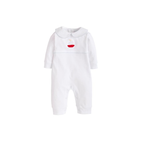 Kids' Crochet Playsuit, 6M