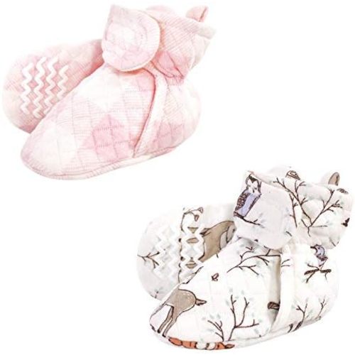 Hudson Baby Unisex-Baby Quilted Booties Winter Accessory Set