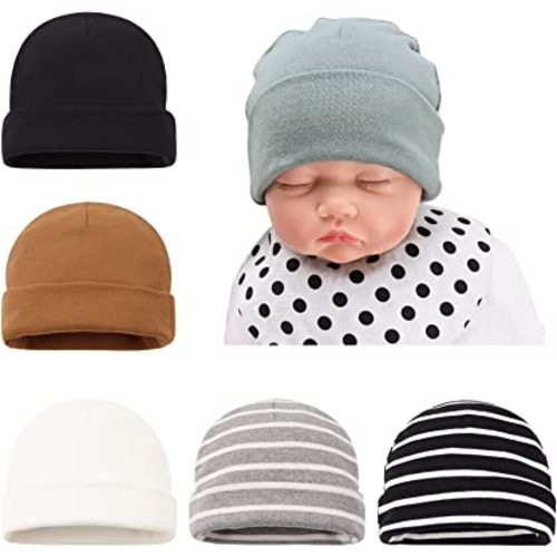 Cotton Baby Girl Hat Preemie Boys Beanie Newborn Hospital Hats Winter Infant Hats for Girls
