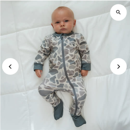 Baby Zip Up - Classic Deer Camo – BURLEBO