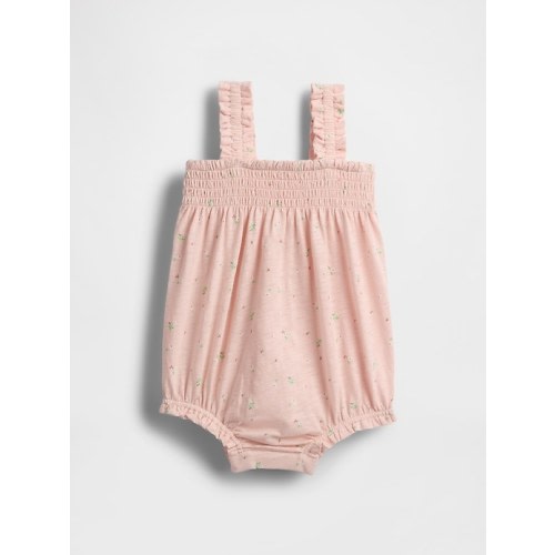 Baby Smocked Shorty One-Piece