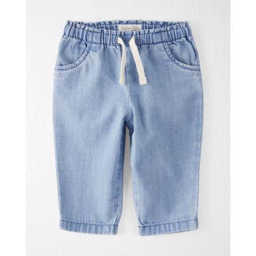 Baby Organic Cotton Chambray Pants - Little Planet | Carter's