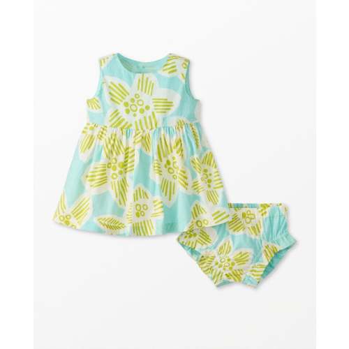 Baby Poplin Dress & Bloomers Set | Hanna Andersson