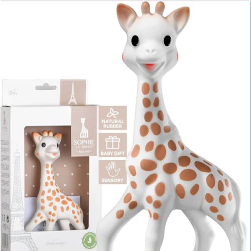 Sophie la Girafe | Born in Paris | Since 1961 | Gift Ready Packaging | (616400) | Includes Authenticator Feature