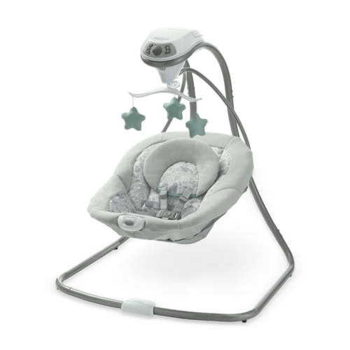 Graco Simple Sway Infant Baby Swing, 5.5 - 30 lb., Ivy