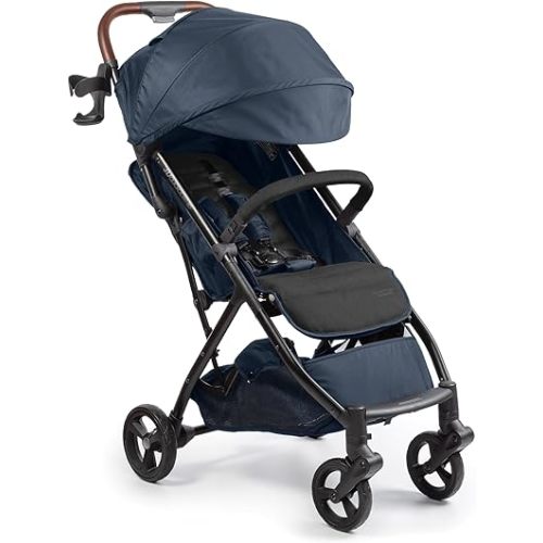 Ingenuity 3Dquickclose CS+ Compact Fold Stroller – Lightweight Stroller with Oversized Canopy, Extra-Large Storage and Compact Fold
