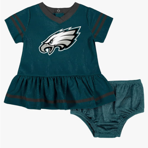 Gerber Girls' NFL Team Jersey Dress and Diaper Cover