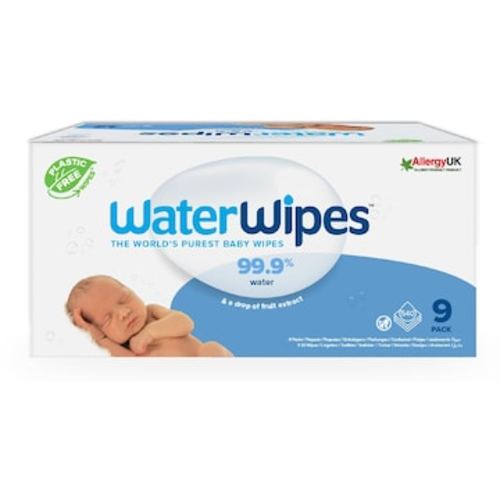 Waterwipes Fragrance Free Sensitive Skin Baby Wipes 9 x 60 pack | Woolworths