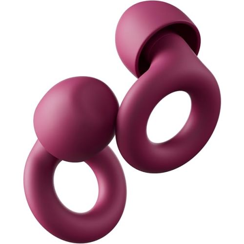 Loop Quiet 2 Ear Plugs – Ultra-Comfy Reusable Noise-Reducing Earplugs for Sleep, Deep Focus, Travel, Noise Sensitivity | Flexible Hearing Protection | Customizable Fit | 24dB (SNR) Noise Reduction