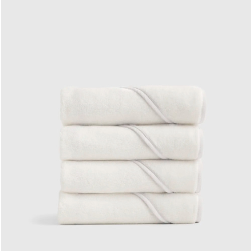Organic Turkish Cotton Baby Hooded Towel Set 4-Pack