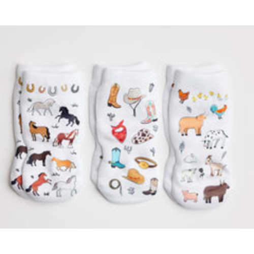Cowboy Collection | Squid Socks® | Baby & Toddler Socks