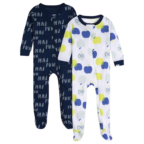 Onesies Brand baby-boys 2-pack Footed Pajamas