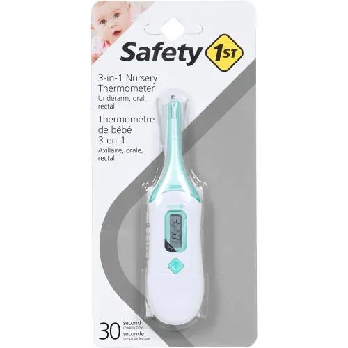 Safety 1st 3-in-1 Nursery Thermometer, Analog
