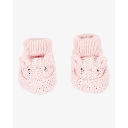 Baby Bunny Crochet Booties - Pink - Carter's | Carter's