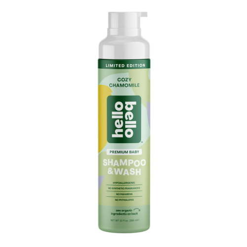 Hello Bello Limited Edition Chamomile & Honey Extra Gentle Shampoo & Body Wash, 10 oz