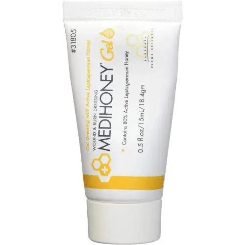 Improved Medihoney Gel Wound and & Burn Dressing from Derma Sciences, 0.5 oz,