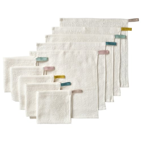 KRAMA Washcloth - white 11 3/4x11 3/4 "