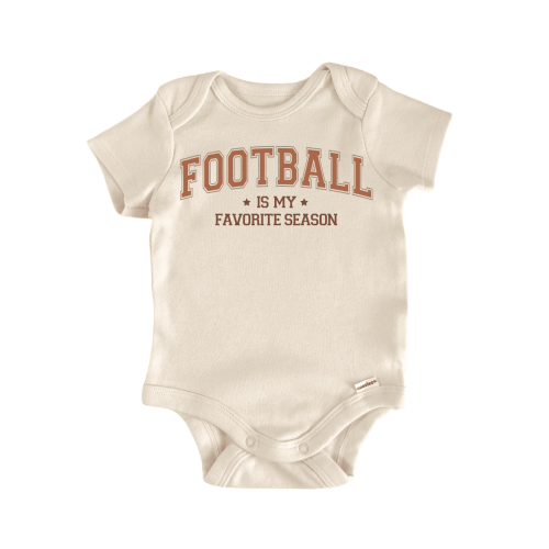 Football Season Newborn Baby Bodysuit