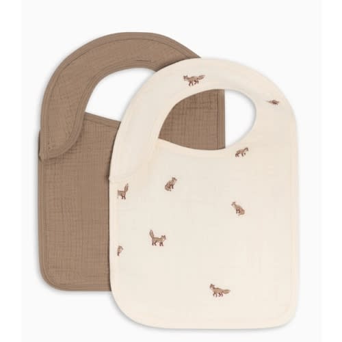 2-Pack Muslin Bibs