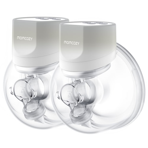 Momcozy S12 Pro Electric Breast Pump Hands Free, Wearable Breast Pump 24mm Gray