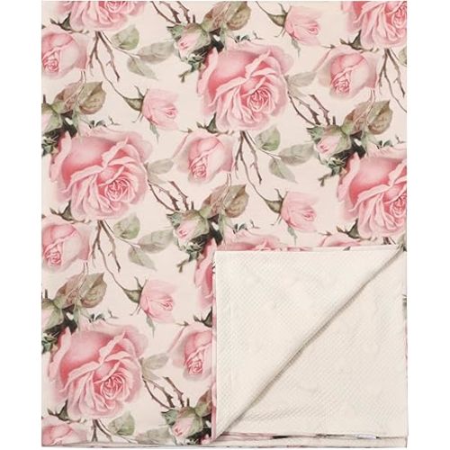 Galabloomer Unisex Baby Blankets - Nursery Bed Blankets for Boys & Girls (33 Vintage Flower)