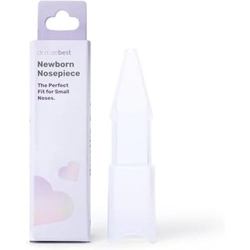 Dr. Noze Best Newborn Nozepiece | Safe for Infants and Toddlers | Only Works with NozeBot Electric Nasal Aspirator