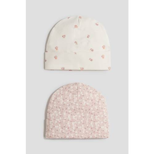 2-Pack Cotton Beanies