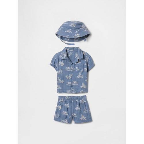 Baby Peter Rabbit™ Crinkle Gauze Cabana Set