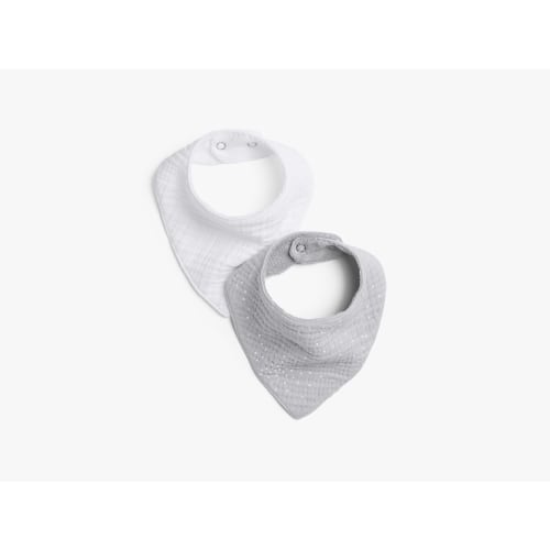Organic Bandana Bib Set