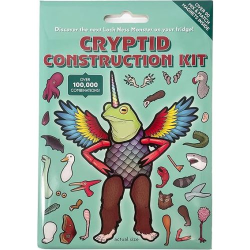 Cryptid Construction Kit - Funny Fridge Magnet Creature Creation Kit by Dissent Pins