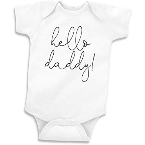 Bump and Beyond Designs Hello Daddy Pregnancy Announcement to Husband