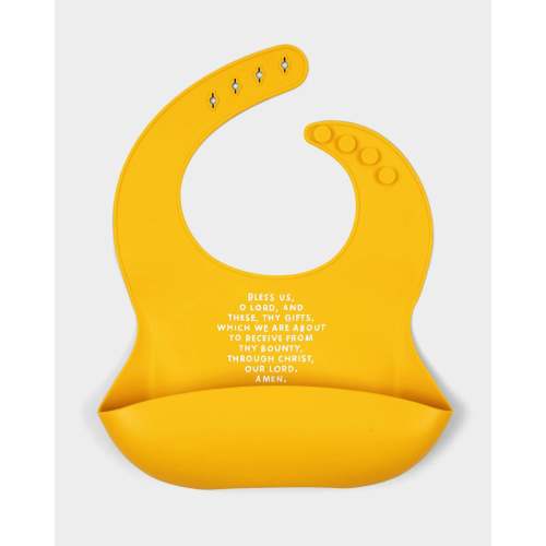 Meal Blessing Silicone Bib