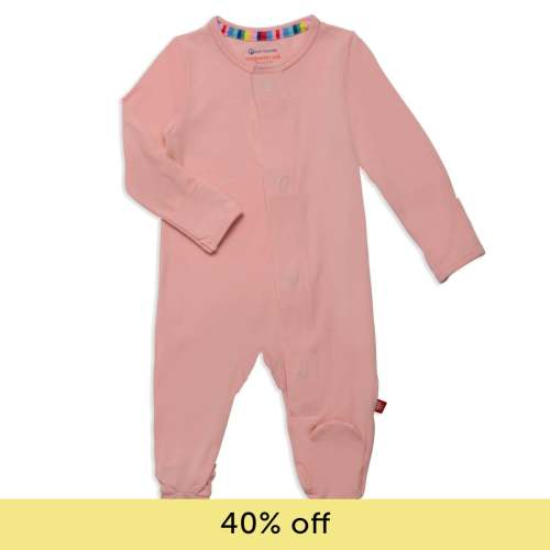 peach pop modal magnetic parent favorite footie