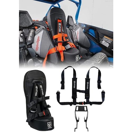 RZR Pro 2-Seater Bump Seat With 4-Point Harness | All Models 2020-2024 (XP Pro, Sport Pro, Premium Pro, Ultimate Pro) | Jump Seat DOES NOT FIT 4 SEAT MODELS