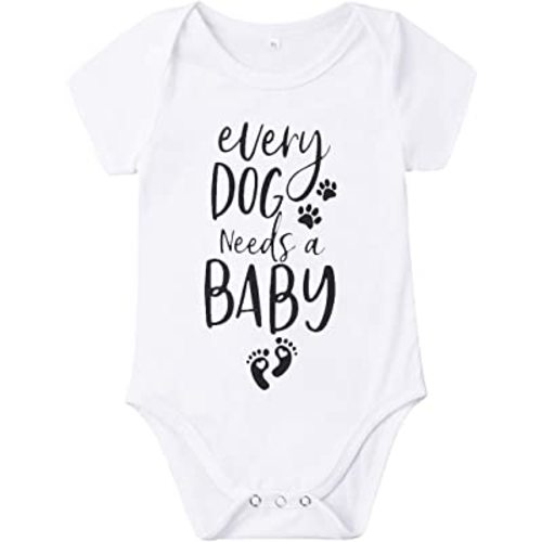 MAINESAKA Newborn Baby GOT My Mind ON My Mommy Paws Funny Bodysuits Rompers Outfits Grey 0-18M