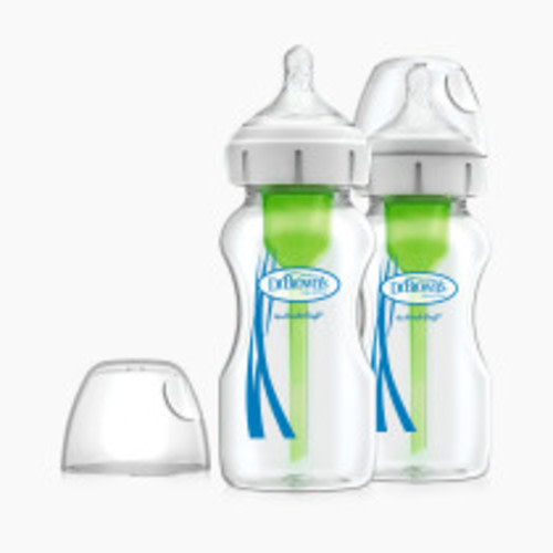 Dr. Brown's Options+ Wide Neck Glass bottles, 2 pack - 9oz