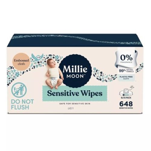 Millie Moon Sensitive Wipes (648)