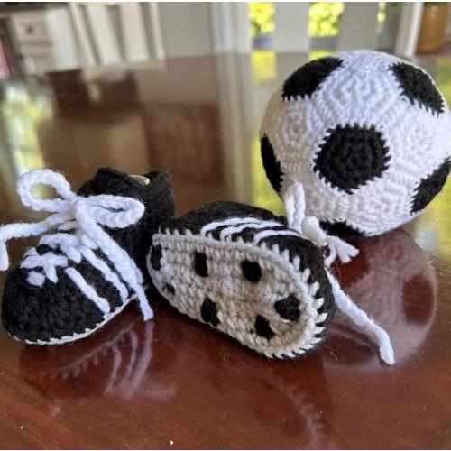Mini Soccer Ball With Cleats